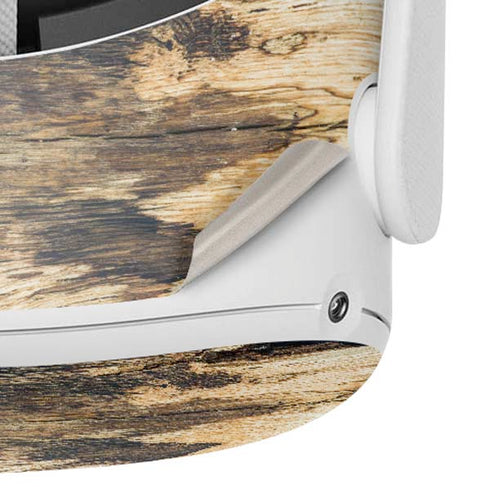 Blue Resin Wood Oculus Quest 2 Skin